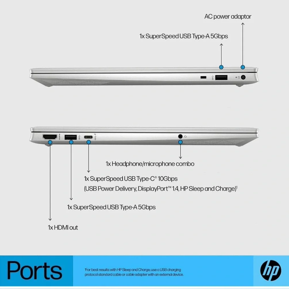 •hp pavilion laptop 15-eg2xxx •Windows 11 Home • 16.0 GB • 12th Gen Intel (R)